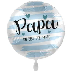 Papa Du bist der Beste Folienballon 45cm