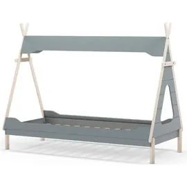 CaliCosy Etagenbett LOU 90 x 190 cm Holz lackiert Grün