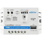enjoy solar Solarladeregler EPEVER® PWM LS-EU 5A-30A, 12V/24VDC, Solar Charge Controller mit USB Anschluss