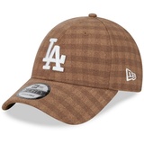 New Era 9Forty Strapback Cap - Flannel Los Angeles Dodgers