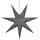 Star Trading Weihnachtsstern Ozen 100 cm grau
