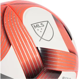adidas Major League Soccer Club Ball white-red (001A)