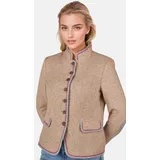 White Label Stehkragenjacke in beige 42