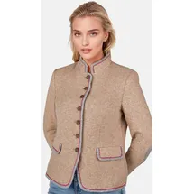 White Label Stehkragenjacke in beige 42