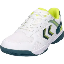 hummel Court Control II White/Green/Yellow 39