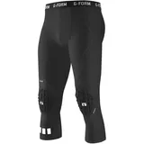 G-Form Pro 3/4 Schutzshorts - Black / Black - XL