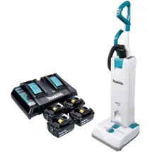 Makita DVC 560 PT4 inkl. 4 x 5,0 Ah Akku + Ladegerät