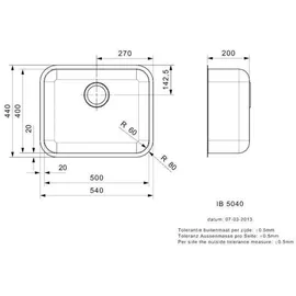 Reginox IB Küchenspüle, R32022, OKG