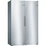Bosch KAN95VLEP Side-by-Side Set (588 l, 1860 mm hoch, Silber)