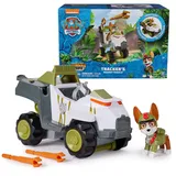 PAW Patrol Jungle Pups, Tracker's Monkey Vehicle, Spielzeug-Truck mit Sammel-Actionfigur, Kinderspielzeug für Jungen & Mädchen ab 3 Jahren