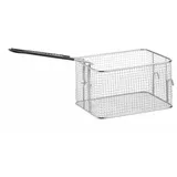 HENDI Frittierkorb 8 Liter Edelstahl silber
