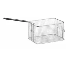 HENDI Frittierkorb 8 Liter Edelstahl silber