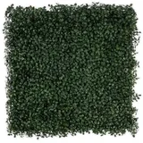 Karat Pflanzenwand Boxwood Dark-Green Kunstpflanzen zur Wandmontage 50 x 50 cm