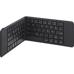 InLine faltbare Bluetooth Tastatur "BT-Pocket", für bis zu 3 Bluetooth-Geräte