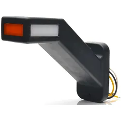 WAŚ 1448 L LED linke Umrissleuchte auf einem Gummiarm