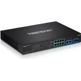 TRENDNET TPE-3012LS 12-Port Gigabit PoE+ Smart Surveillance Switch,