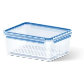 Emsa Frischhaltedose Clip & Close blau 19,5 x 26,3 cm 3,7 l