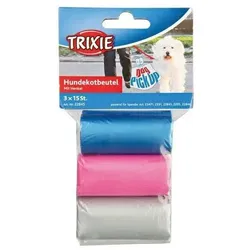 Trixie Hundekot-Beutel mit Henkel - 3 x 15 Stück