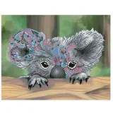 Diamond Dotz 2592687 - Diamond Painting Koala bunt