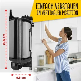 GOURMETmaxx Waffeleisen Waffeln | Silber