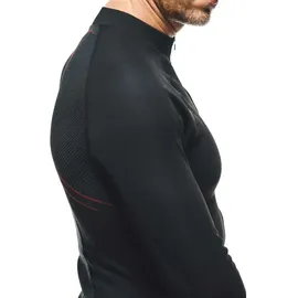 Dainese No Wind Thermo LS Funktionsshirt Schwarz/Rot XS/S