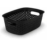 BURI Aufbewahrungsbox 6 Stück Aufbewahrungskorb Box 28cm Körbe 100% recycled 3,5L Korb Set