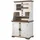 MASSIVMOEBEL24.DE Buffet Mango 106 x 60 x 196 cm Weiß