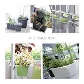 Prosperplast Respana Basic 39 x 27 cm Schwarz