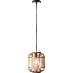 Brilliant Pendelleuchte WOODROW Rattan & Geflecht