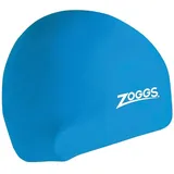 Zoggs Junior Silikon-Badekappen – Hellblau blau ONE SIZE