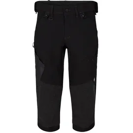 Engel X-treme Handwerker 3/4-Hose mit 4-Wege-Stretch, schwarz