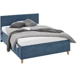 Meise Möbel Polsterbett Cool 140 x 200 cm ocean ohne Lattenrost