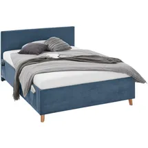 Meise Möbel Polsterbett Cool 140 x 200 cm ocean ohne Lattenrost