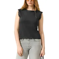 QS Top mit Spitze - XL