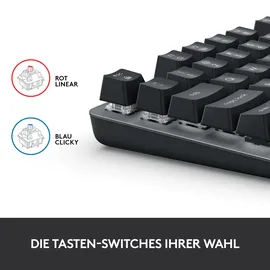 Logitech K835 TKL TTC Rot DE