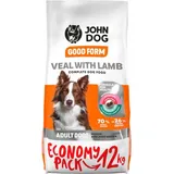 John Dog Trockenfutter VEAL LAMB 12 kg