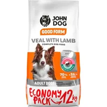 John Dog Trockenfutter VEAL LAMB 12 kg