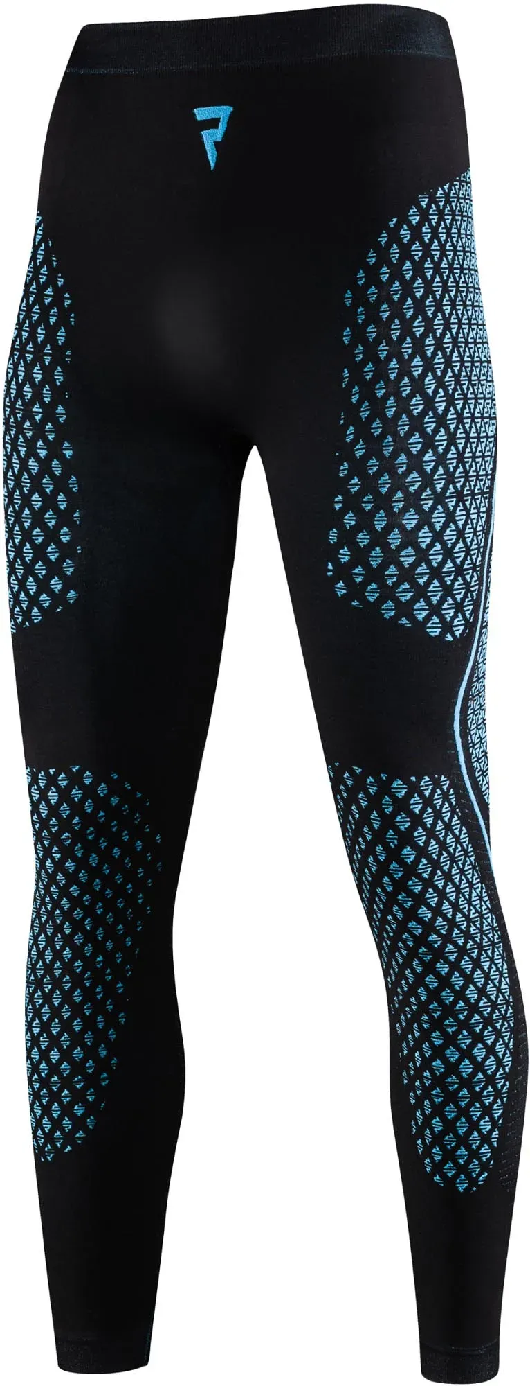 Rebelhorn Therm 2 Motorrad Funktionshose, schwarz-blau, Größe XS S für Männer