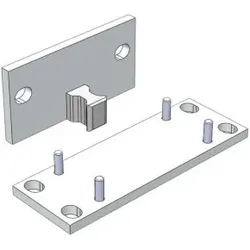 ABB DaltonFixingkit1 DALTON BRACKET 1 Montagesatz für DALTON und Schließzunge 2TLA020039R0000