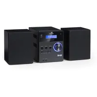 Micro Bluetooth Stereoanlage DAB+ Digitalradio CD Player UKW Tuner Boxen