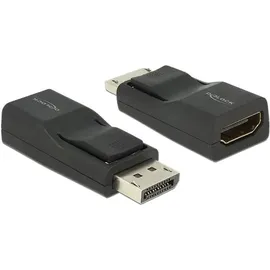 DeLock DisplayPort Adapter auf HDMI 5,70 cm Schwarz
