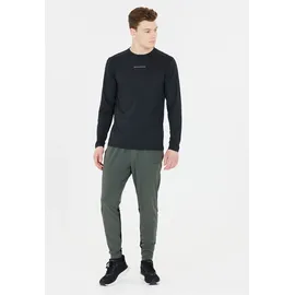 Endurance Lauftights "Jeen", Herren, Gr. XL, US-Größen, grün (grün, anthrazit), 90% Polyester, 10% Elasthan, unifarben, Hosen, in atmungsaktiver und dehnbarer Qualität