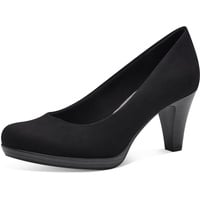 Marco Tozzi Damen Pumps Vegan Elegant, Schwarz (Black), 40