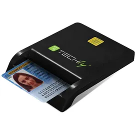TECHLY 108521 Smart-Kartenleser USB-CÂ kompakt weiÃ