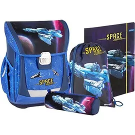 Spirit Schulranzen Set 4-tlg. Cool Space - blau