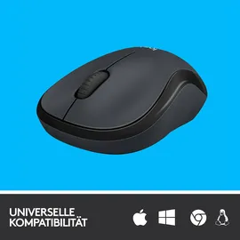 Logitech M220 Silent schwarz/dunkelgrau