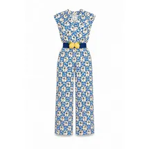 Blutsgeschwister Damen Hello Fritjes Culotte Jumpsuit (Größe S, weiss)