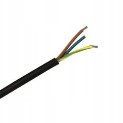 Kabel 3x1,5 mm2 H07RN-F Gummikabel 450/750V schwarz Preis/1m 5171