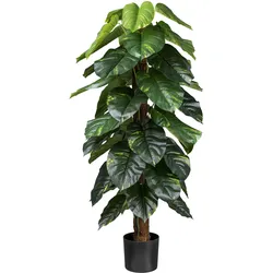 Künstliche Zimmerpflanze CREATIV GREEN "Philodendron Scandens", grün, H:150cm, Kunstpflanzen, mit Kokosfasern am Stamm
