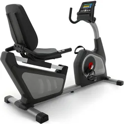 Sportstech Liege-Ergometer ES600, Video Events & Multiplayer App, integrierter Stromgenerator & HRC, mit Rückenlehne und Sitzkomfort